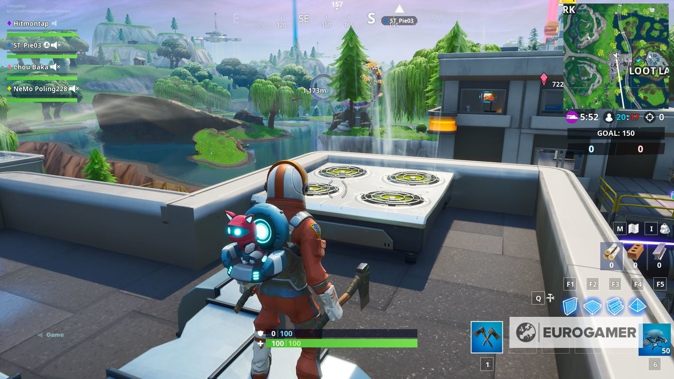 Fortnite Air Vent locations Where to find all Air Vents and launch off